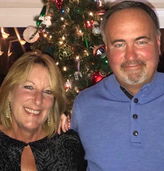Kathy Maguire Orsillo with her husband Don Orsillo.